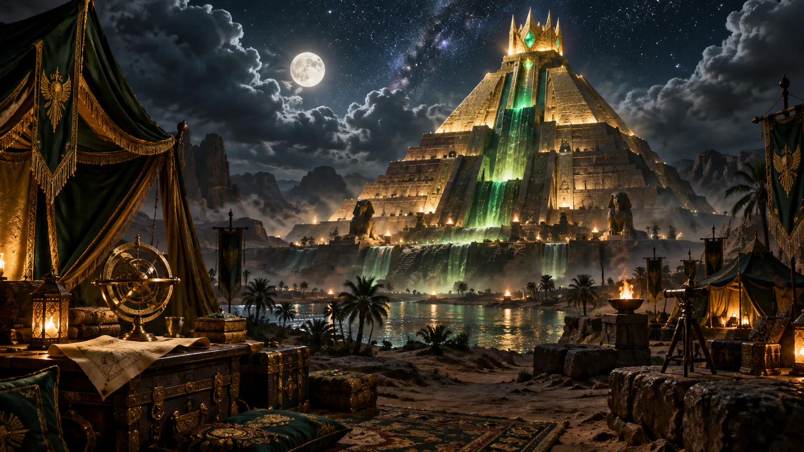 Super Pyramid of Gold: Hold & Win — original editorial scene